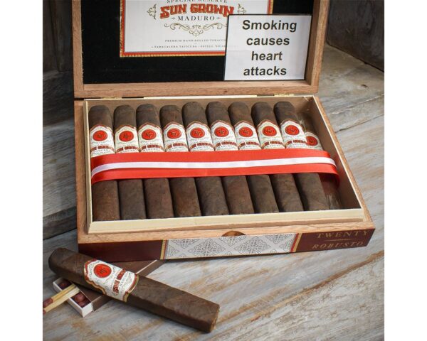 Buy Rocky Patel Sun Grown Maduro Robusto Cigars Box of 20