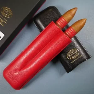 Partagas Serie P No. 2 Leather Cigar Case Gift Set - 2 Cigars