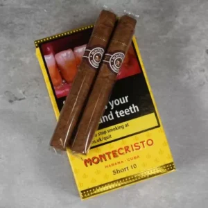 Buy Montecristo Shorts Cigar Pack of 10 in the UK online