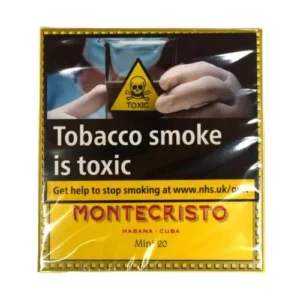 Buy Montecristo Mini Cigarillos Pack of 20 in the UK online