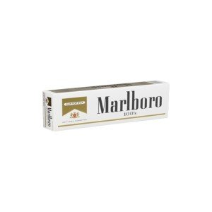 MARLBORO GOLD 100’S 1 CTN= 10 PKS, 200 CIGG