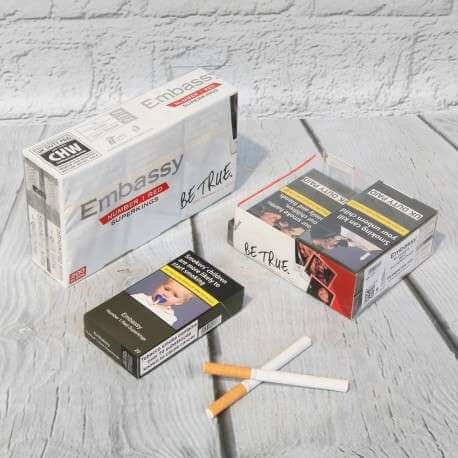 Embassy Superkings Number 1 Red – 10 Packs