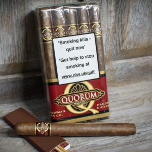 Quorum Churchill Maduro Cigars – Pack of 10