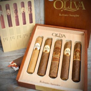 Oliva Robusto 5 Handmade Cigars – Luxury Sample Box