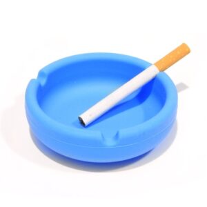 Silicone Cigarette Ashtray | Blue